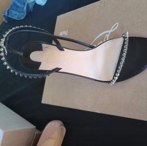 Original Christian Louboutin red bottoms size 10 worn once only